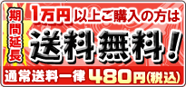 期間限定!1万円以上お買い上げなら送料無料!通常送料も今なら安い!480円!